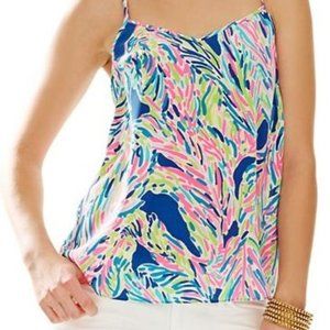 Lilly Pulitzer Dusk Racer Indigo Palm Reader